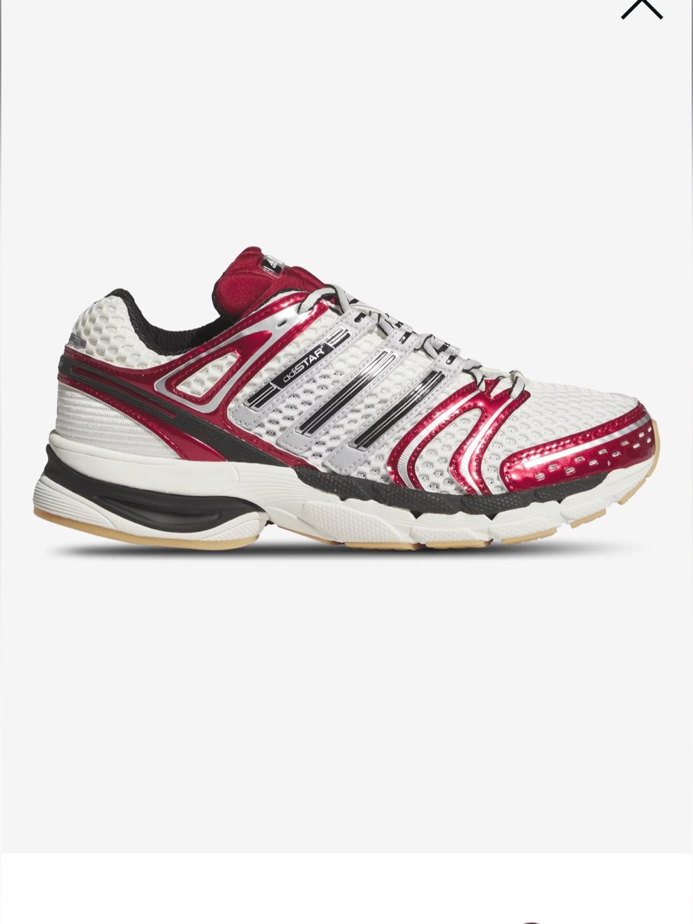 Adidas ADISTAR CONTROL 5 sneakers red silver running athletic shoe men’s size 16